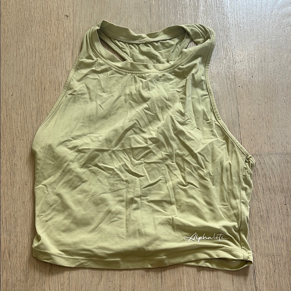 Alphalete Muscle Tee Crop Top Sleeveless